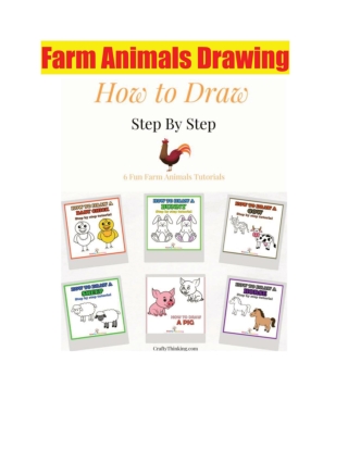 Farm Animals Drawing