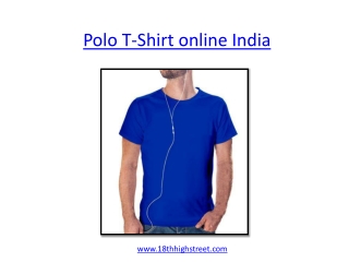 Plain T-Shirts Online in India