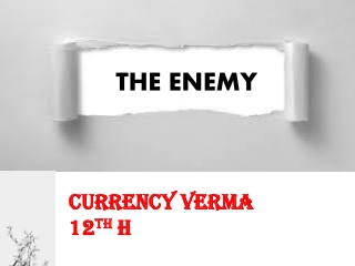 THE ENEMY