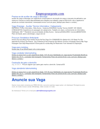Empregourgente