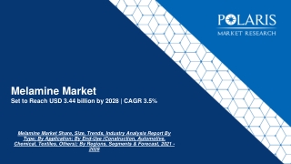 Melamine Market Share, Size, Trends, Industry Analysis Report, By Segment