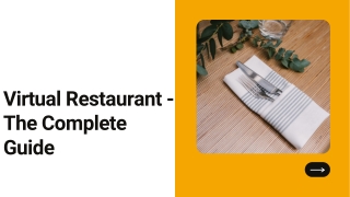 Complete Guide On Virtual Restaurant