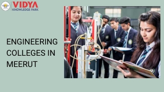 Engineering Colleges in Meerut