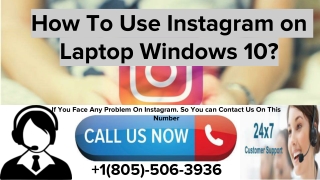 How To Use Instagram On Laptop Windows 10?