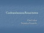 Cardiopulmonary Resuscitation