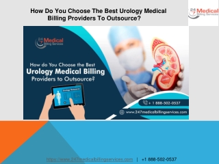 How Do You Choose The Best Urology Medical Billing Providers To Outsource