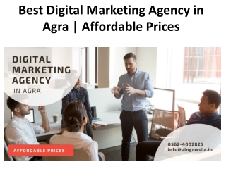 Best Digital Marketing Agency in Agra | Affordable Prices