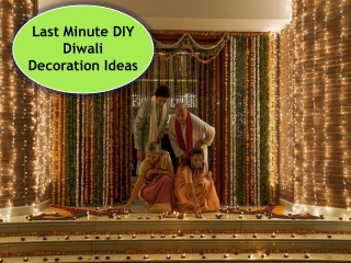 Last Minute DIY Diwali Decoration Ideas