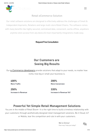 Retail Software Solutions | Ready-made Retail Software