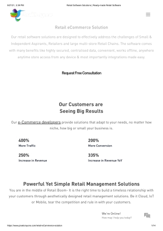 Retail Software Solutions | Ready-made Retail Software
