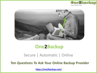 Comparison Of Our Online Data Backup - One2backup