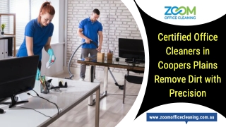 Certified Office Cleaners in Coopers Plains and Durack