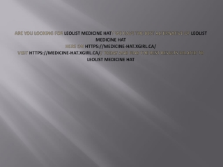 Leolist Medicine Hat