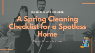 A Spring Cleaning Checklist for a Spotless Home