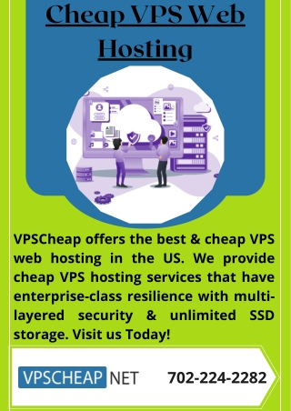 Cheap VPS Web Hosting