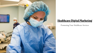 Healthcare Digital Marketing For Health Services