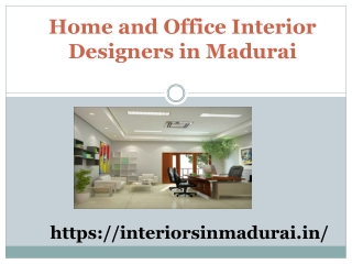 Office Interior Designers in Madurai - Choose the Best