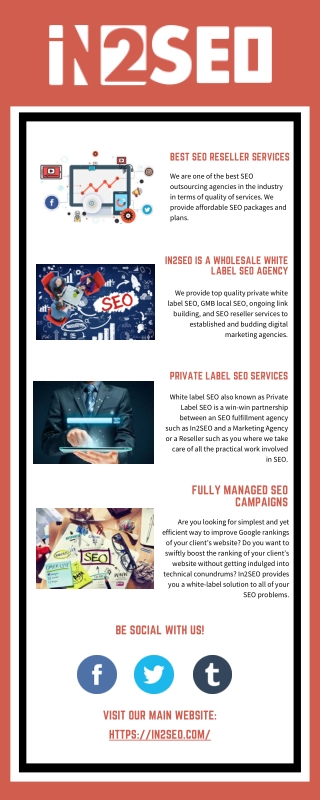 White Label SEO Services- In2SEO