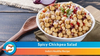 Spicy Chickpeas Indian Recipe | Diabetes-Friendly Recipe