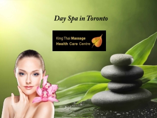 Book Day Spa in Toronto at Affordable Prices