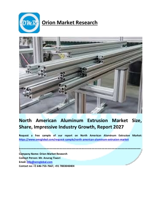 North American Aluminum Extrusion Market Analysis and Report 2021-2027