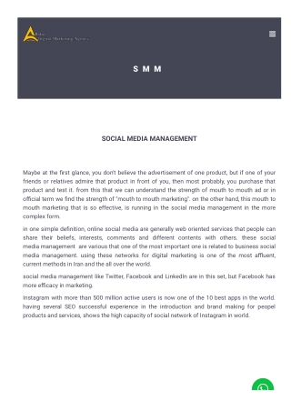 social media management