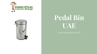 Pedal Bin UAE