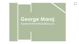 George Maraj - Dedicated Business Expert From New York