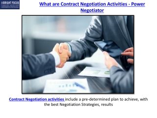 Negotiation Win Win - Power Negotiator