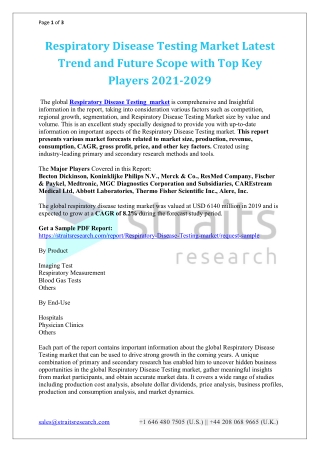 Respiratory Disease Testing Market