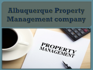 Albuquerque Property Management company