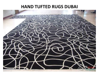 HAND TUFTED RUGS DUBAI