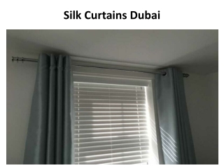 Silk Curtains Dubai
