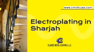 electroplating in Sharjah