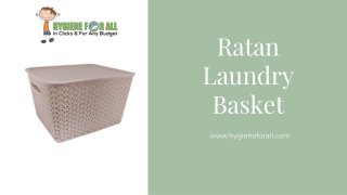 Ratan Laundry Basket