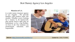 High Profile Nanny Agencies