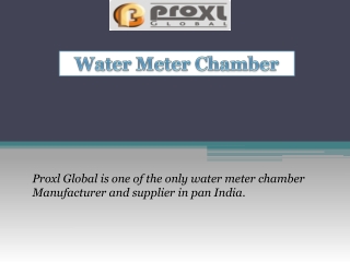 Offers Water Meter Chamber:  91-9654658968