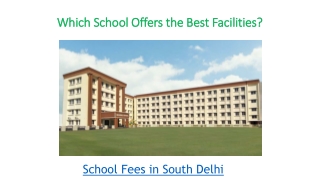 Which School Offers the Best Facilities - SKSWS Noida 137