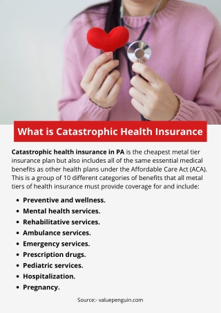 What is Catastrophic Health Insurance