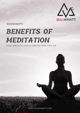 Benefits of Meditation: How Meditation is important for us