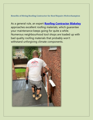 Expert Roofing Contractor in Blakeley