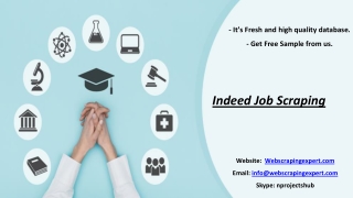 Indeed Job Scraping