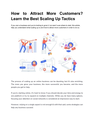How to Attract More Customers_ Learn the Best Scaling Up Tactics