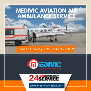 Pick Matchless Charter Air Ambulance Services in Chennai by Medivic Aviation