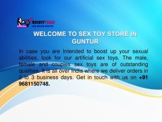 Sex Toys in Guntur