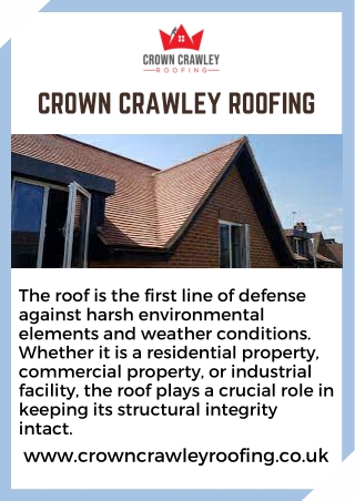 Crown Crawley Roofing - No 1 Rated Reliable Roofing Company