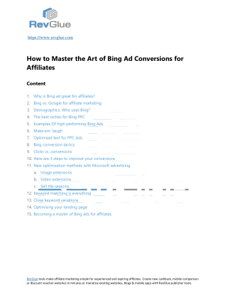 How to Master the Art of Bing Ad Conversions for Affiliates?