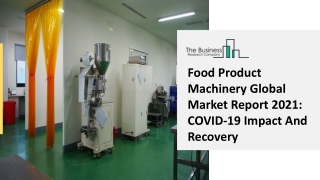 Food Product Machinery Market Size Outlook, Astonishing Growth, Revenue Analysis