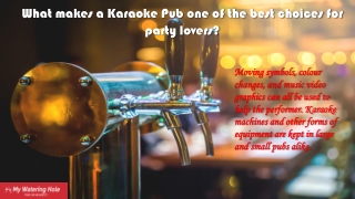 Karaoke Pub near me