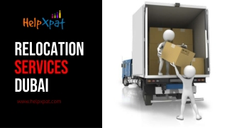 Relocation Services in Dubai